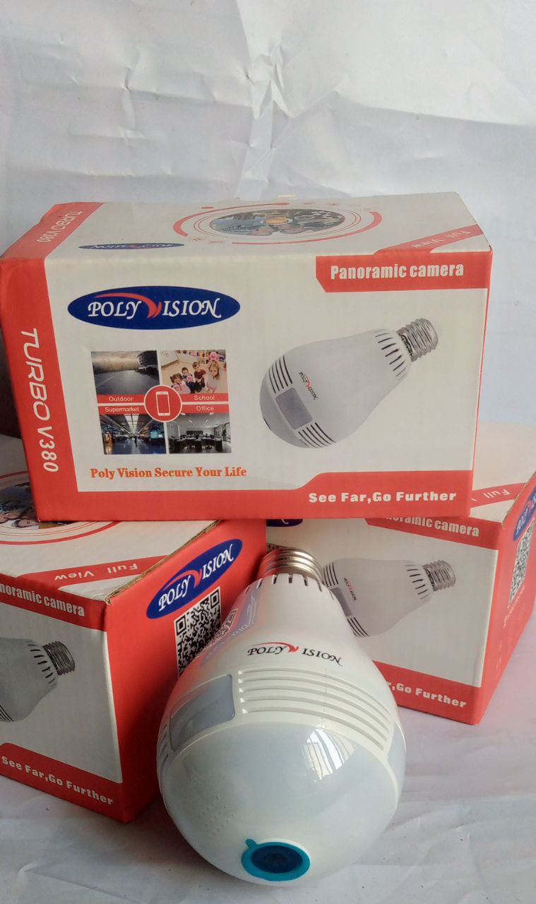 Spy bulb camera