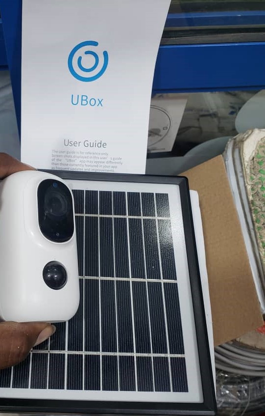 4G Solar Battery-Powered Ubox Minicam for SIM Card