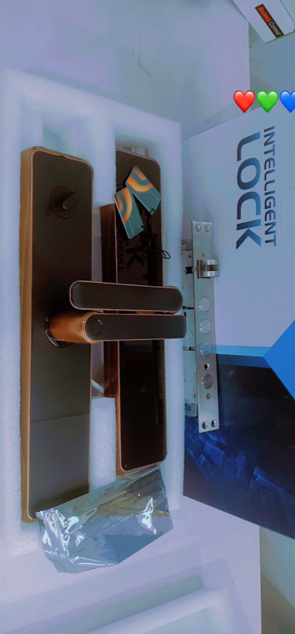 Tuya Smart Wifi Biometric Fingerprint Big Mortise Door Lock