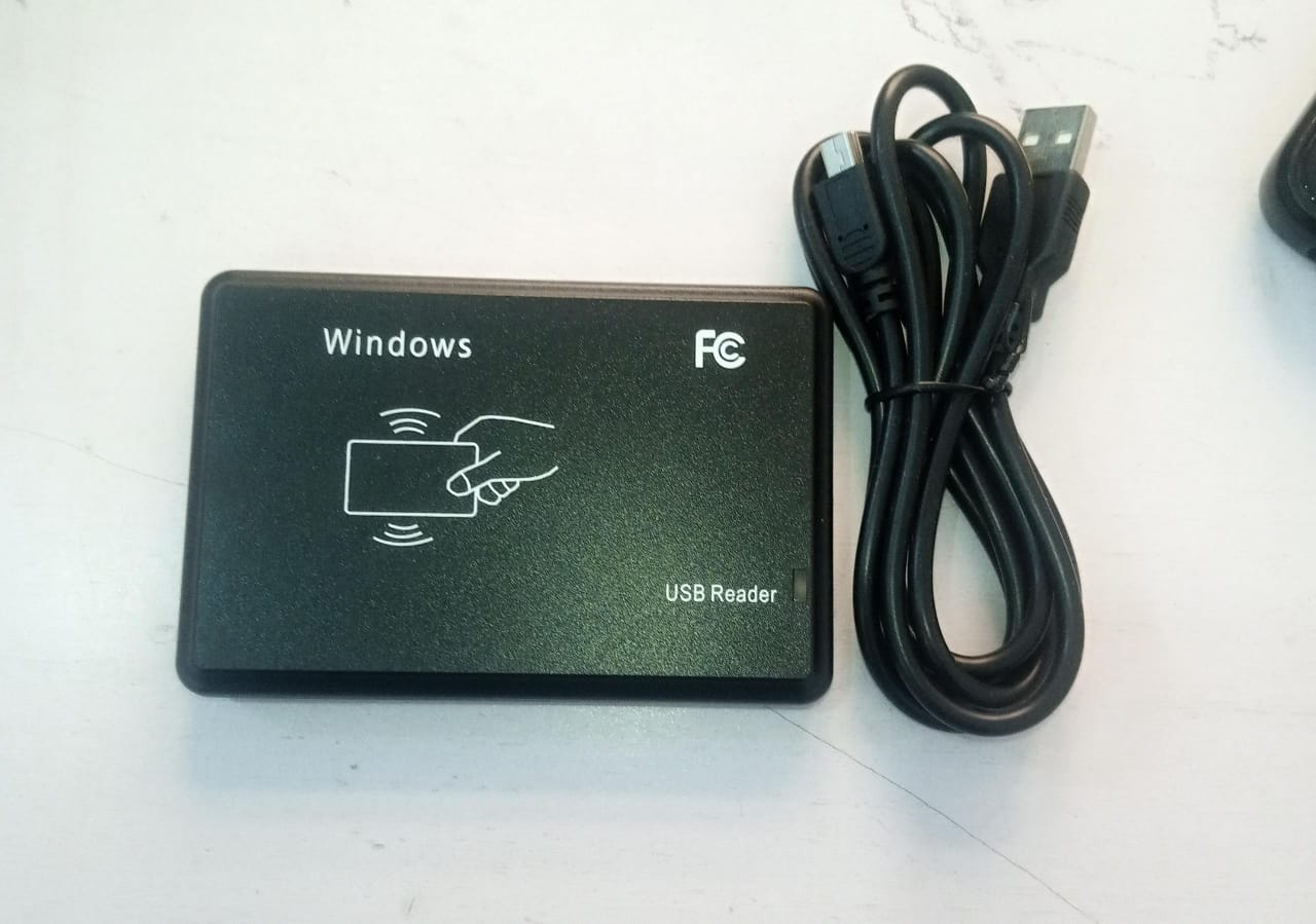 125khz (ID) 13.56mhz (IC) or RFID MIFARE Card USB Reader