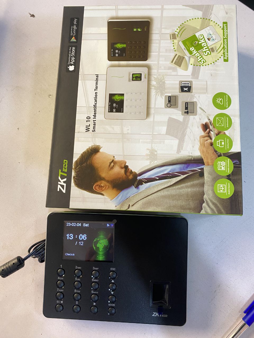 Zkteco Wl10 Fingerprint Time Attendance And Acess Control