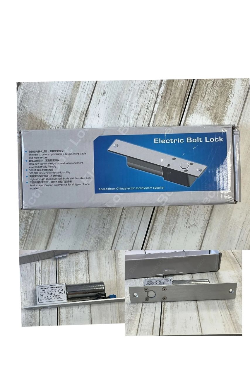 Electric Bolt Lock DC12V for Access Control Wood Metal Door