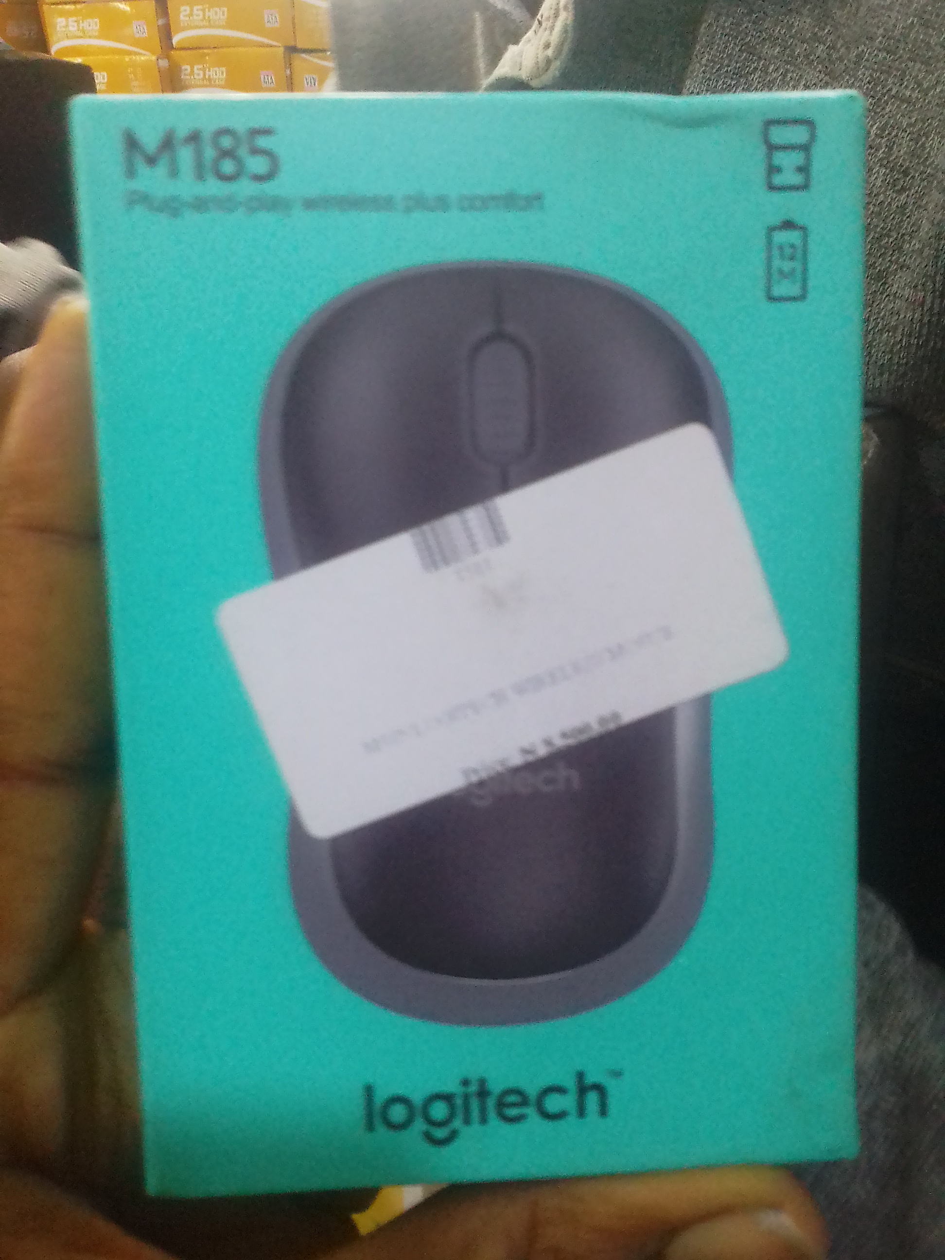 M185 Logitech wireless mouse