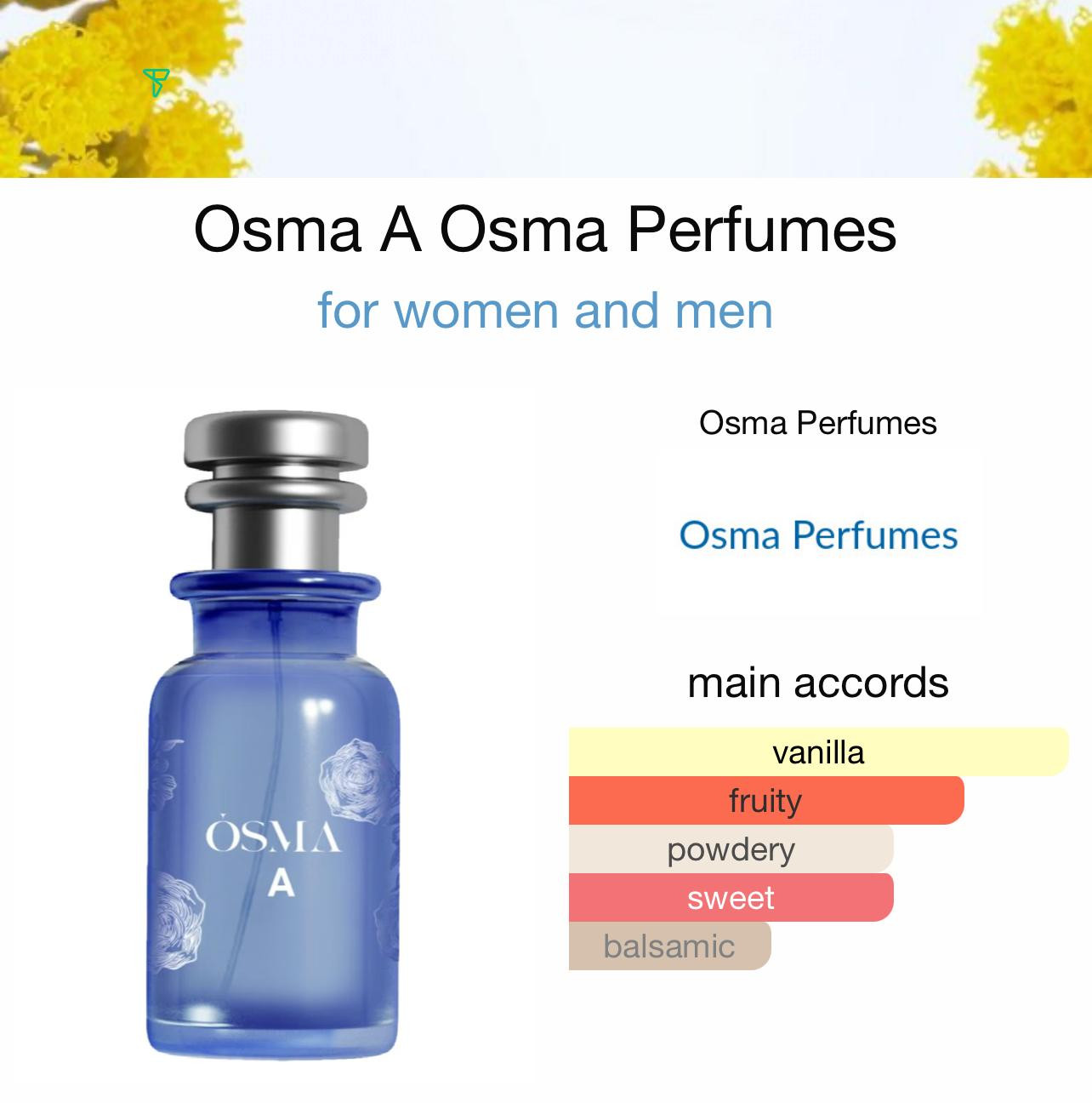 Osma A Osma A Perfume 150ml