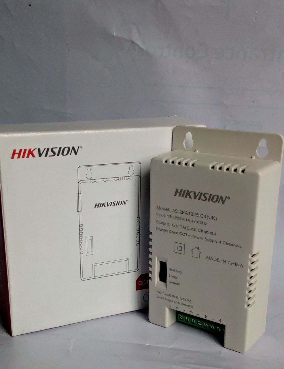 4WAYS POWER BOX 12v DC Power Supply Box (4 Port 5AMP)