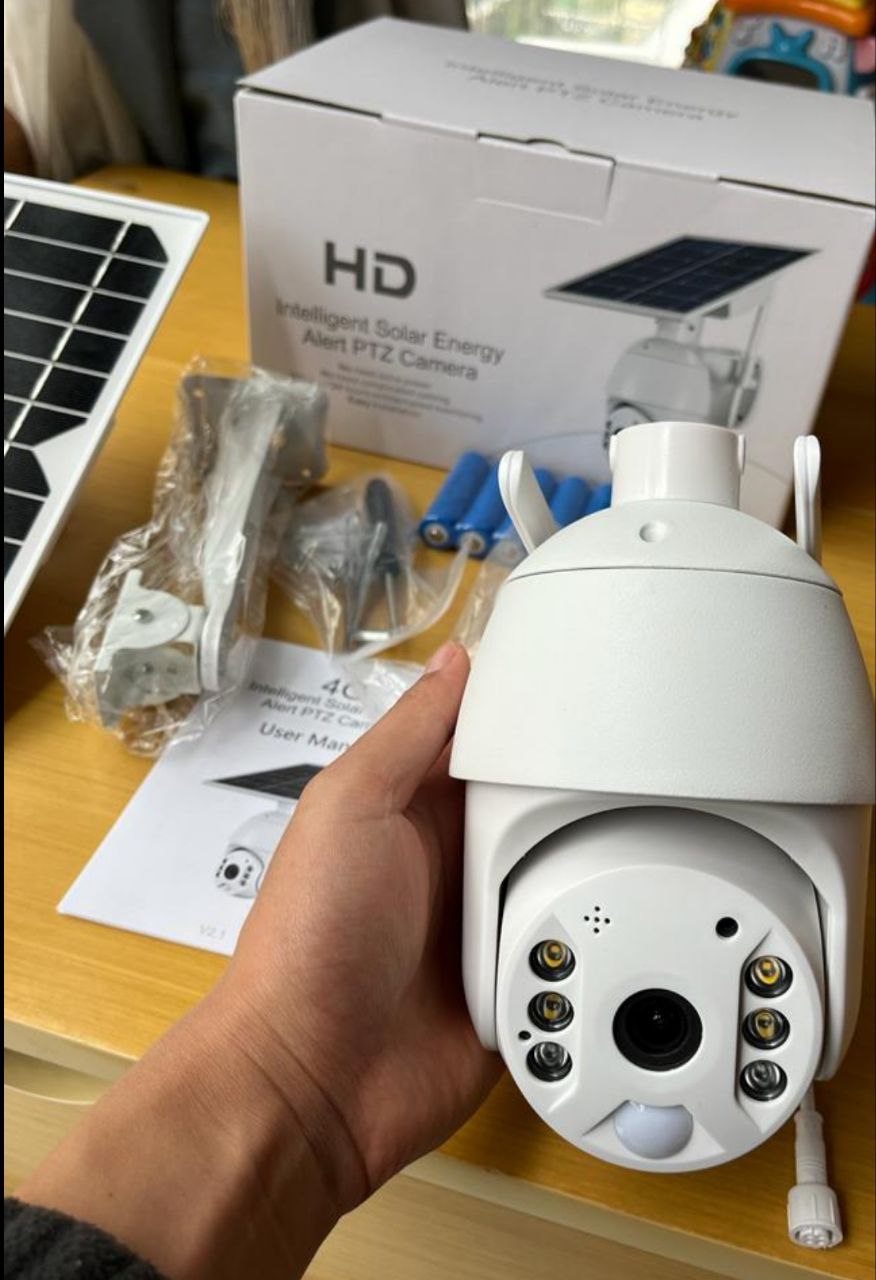 4G 2MP PTZ Solar Waterproof Wifi Motion Detectio Camera