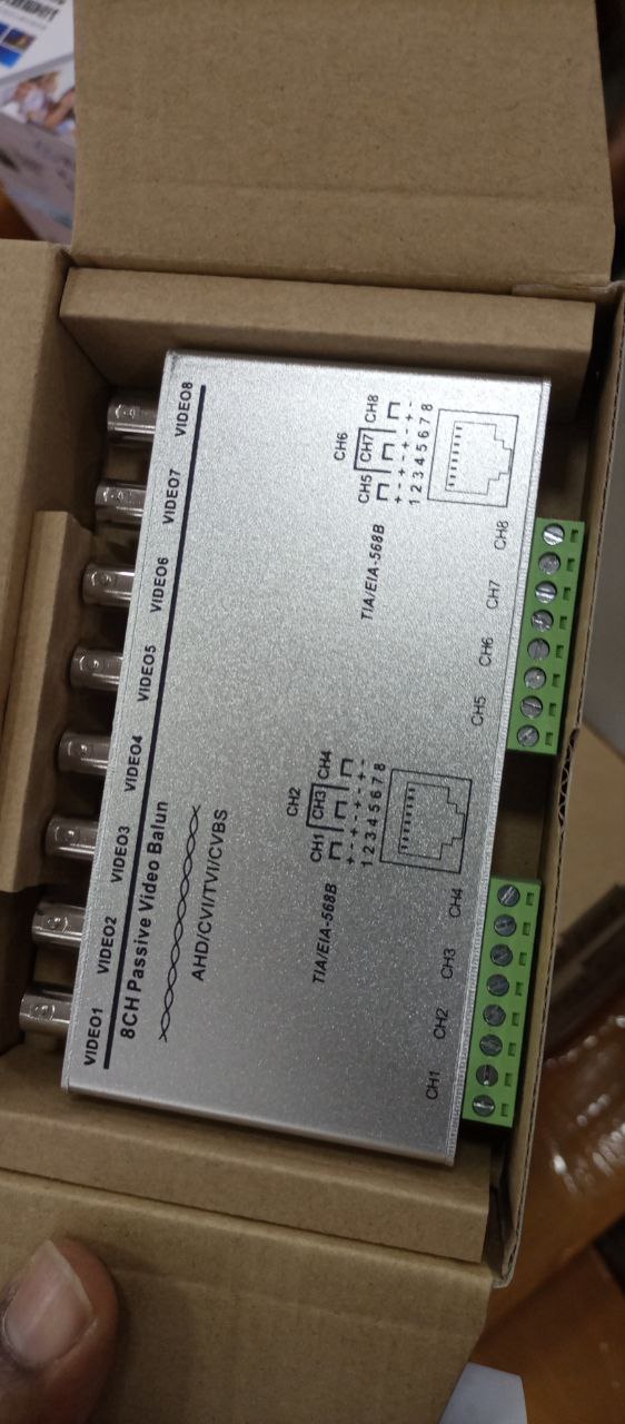 Channel CCTV Passive Video Balun