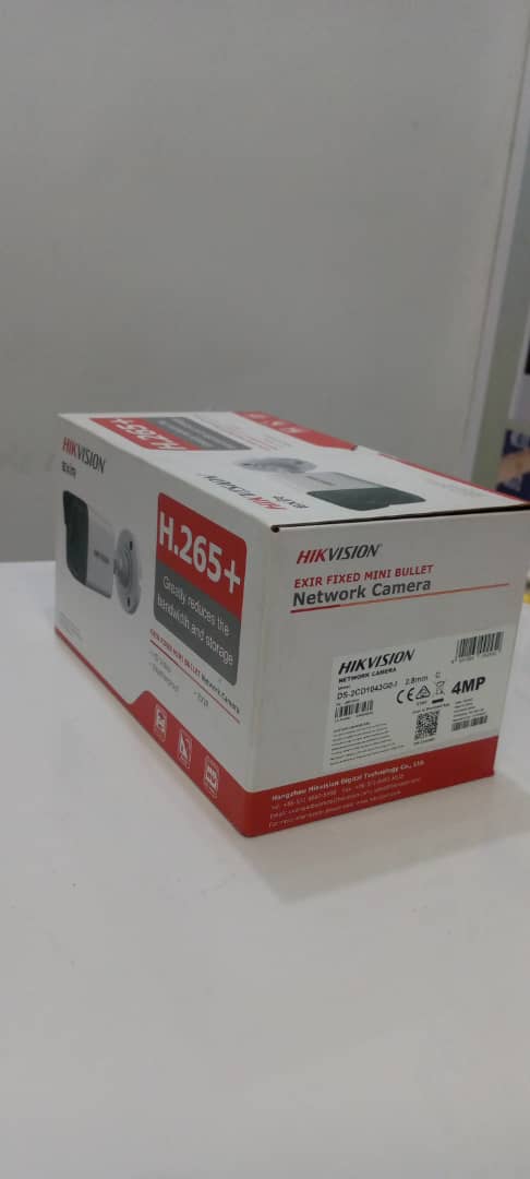 Hikvision Camera DS-2CD1043G0-I 4MP IR Netwerk Bullet IP