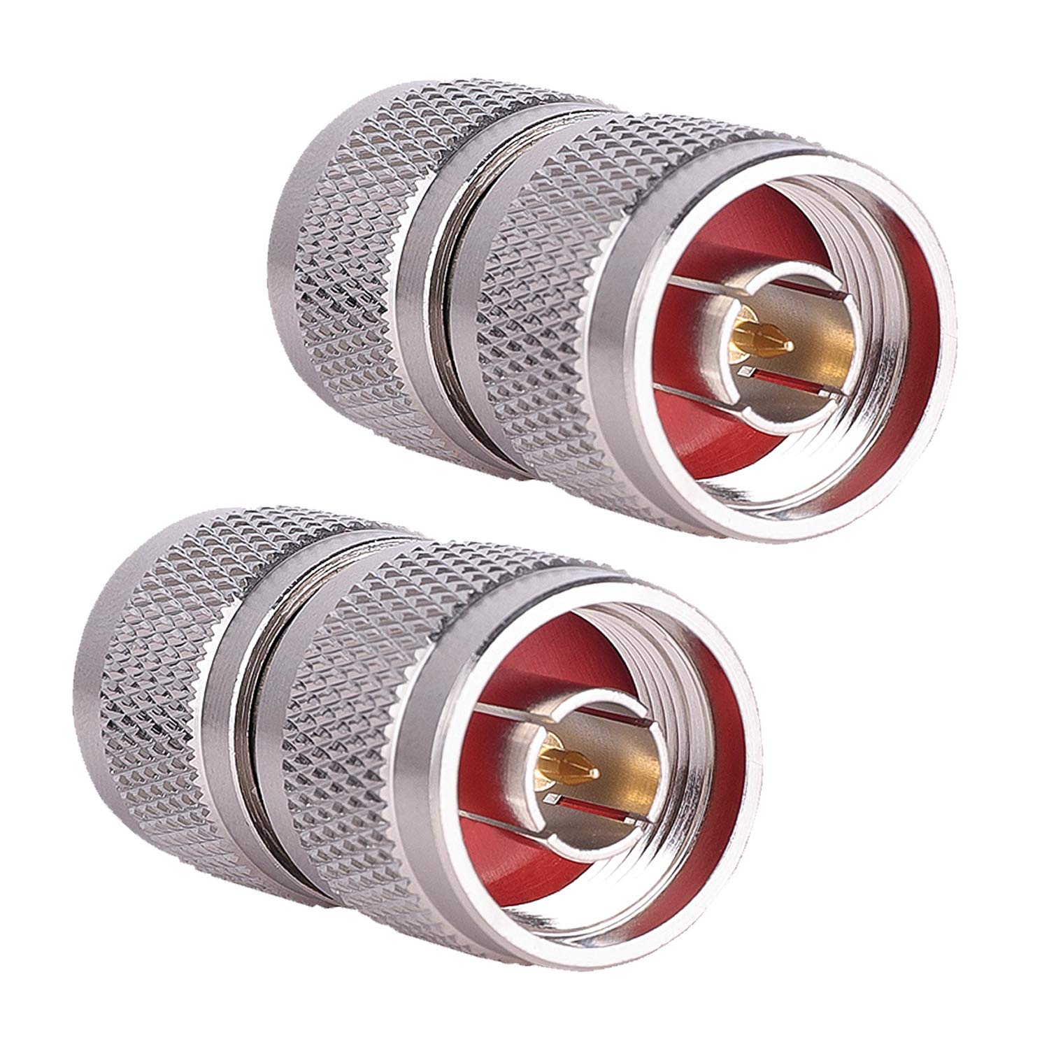 N-Type Male Adapter Coax Connectors RF Coaxial Cable Pack