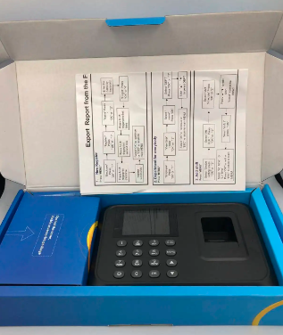 2.4Inch TFT Monitor A9 Time Attendance Machine Password Fingerprint Time Clock