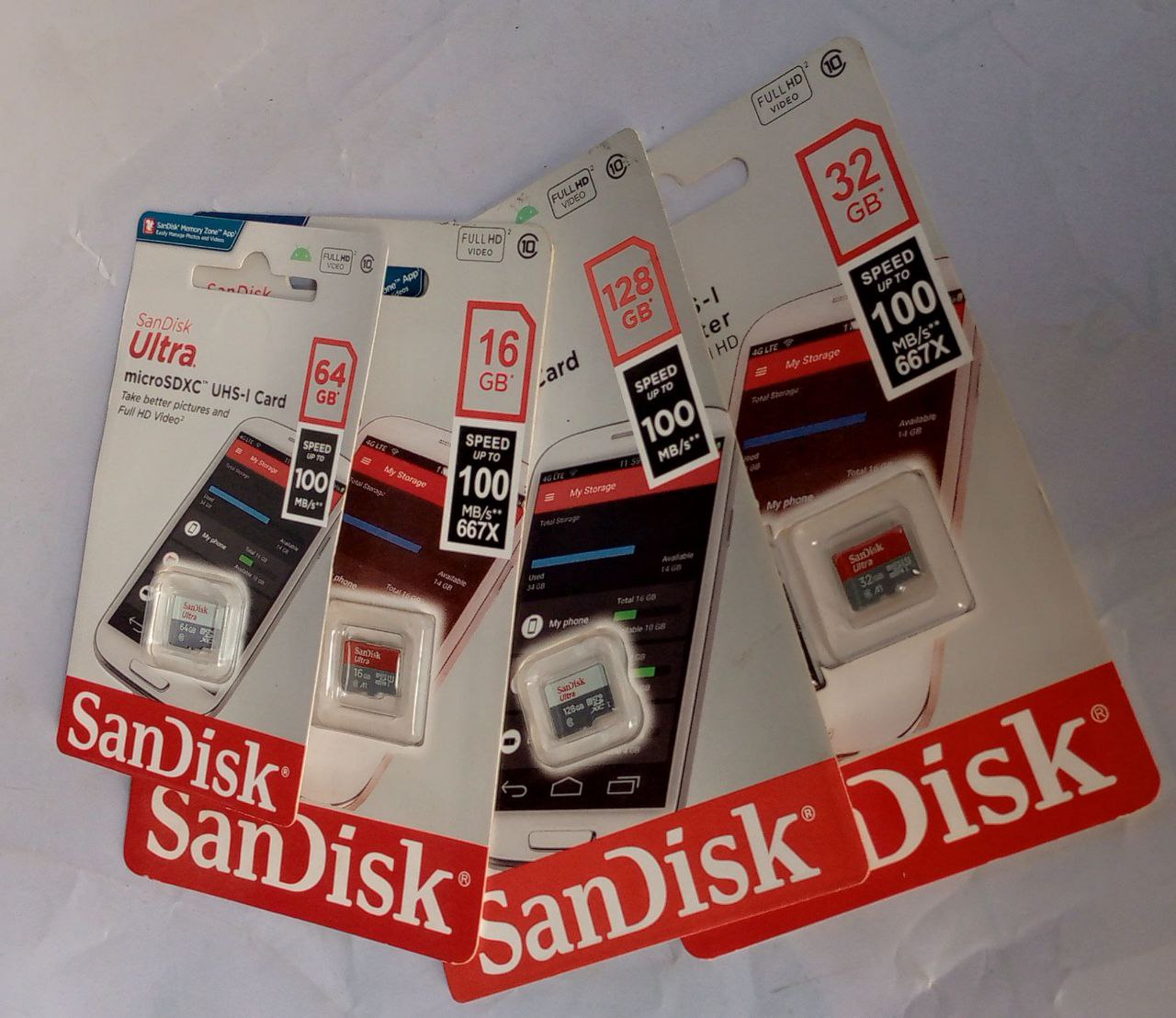 Sandisk Ultra Microsdhc 16GB Card With Adapter