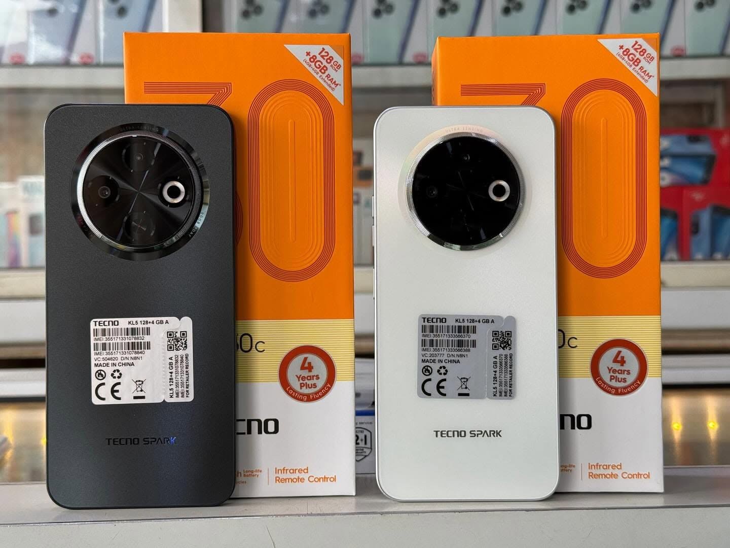 Tecno spark 30c 4+128